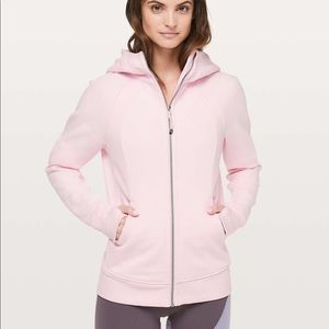 Light Pink Lululemon Scuba Hoodie